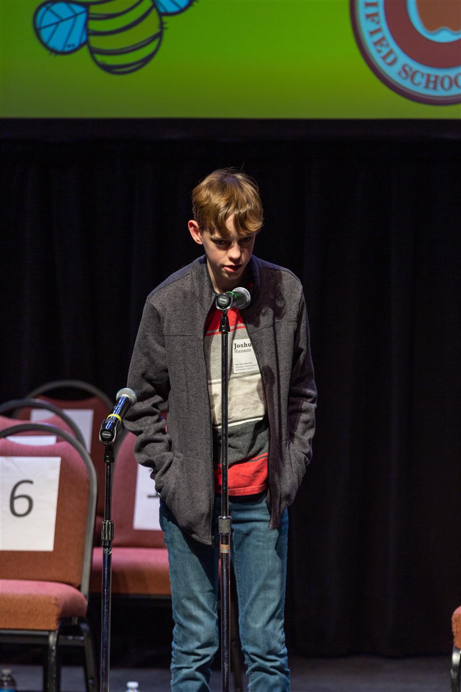 Chandler Unified spelling bee competitor